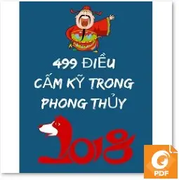 499 dieu cam ky trong phong thuy